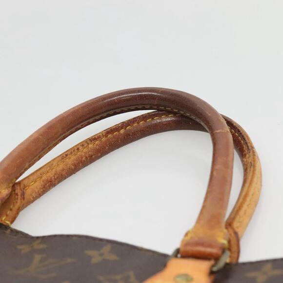 LOUIS VUITTON Monogram Sac Plat Hand Bag M51140 - Picture 9 of 12